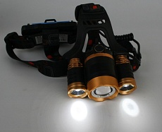 Налобный светодиодный фонарь Ultraflash Headlite аккумуляторный 100х90 300 лм E1333 13903 5