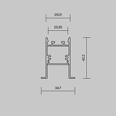 Алюминиевый профиль встраиваемый Maytoni Led Strip 632015 1