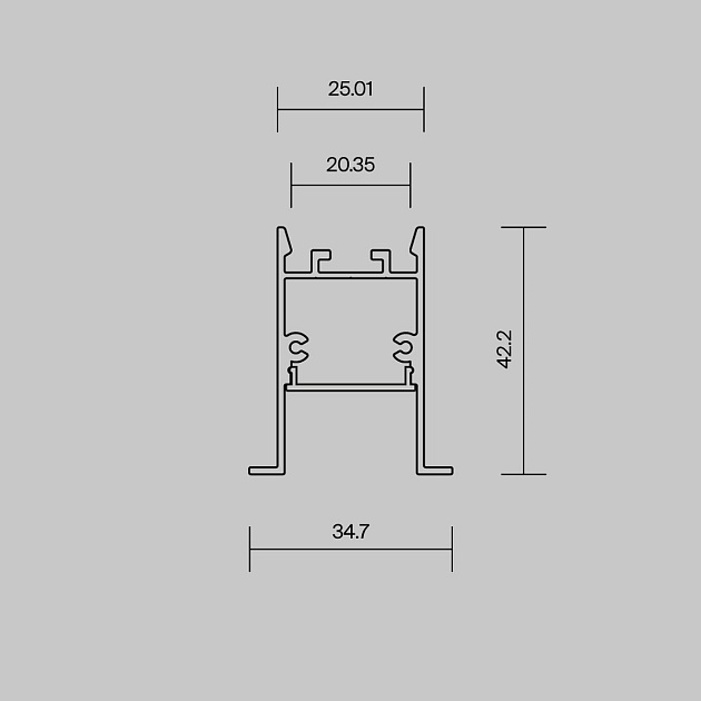 Алюминиевый профиль встраиваемый Maytoni Led Strip 632015 Фото № 2