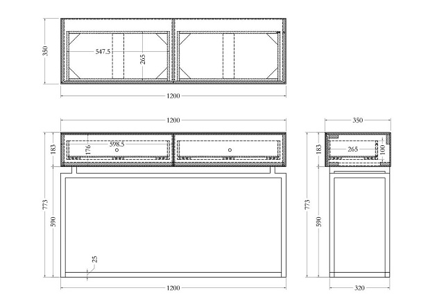 Консоль Garda Decor KFG075 фото 2