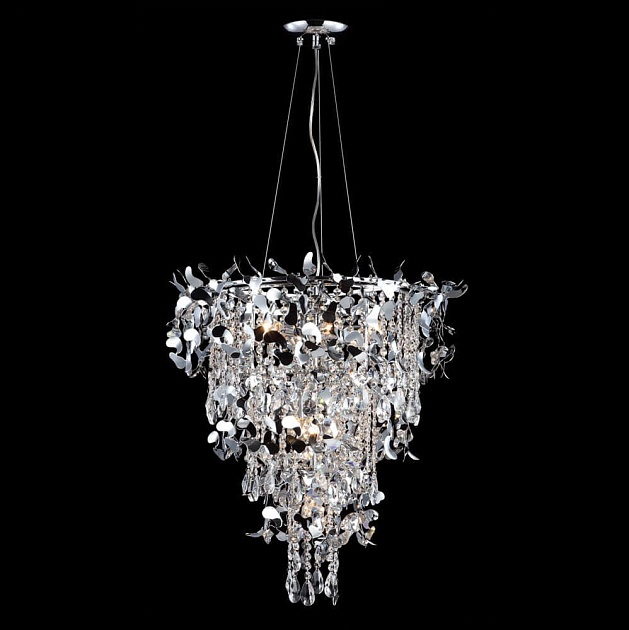 Подвесная люстра Crystal Lux Romeo SP10 Chrome D600 фото 