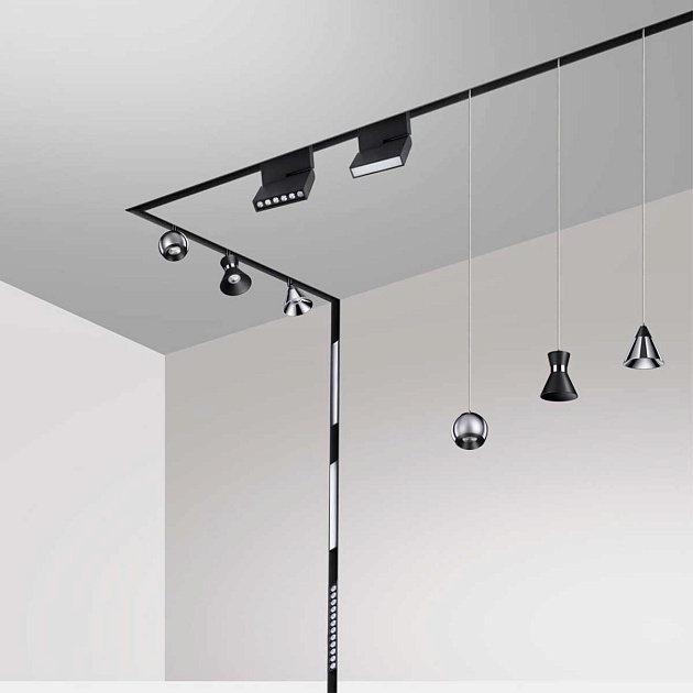 Трековый низковольтный светодиодный светильник Novotech Shino Flum 358416 Фото № 5