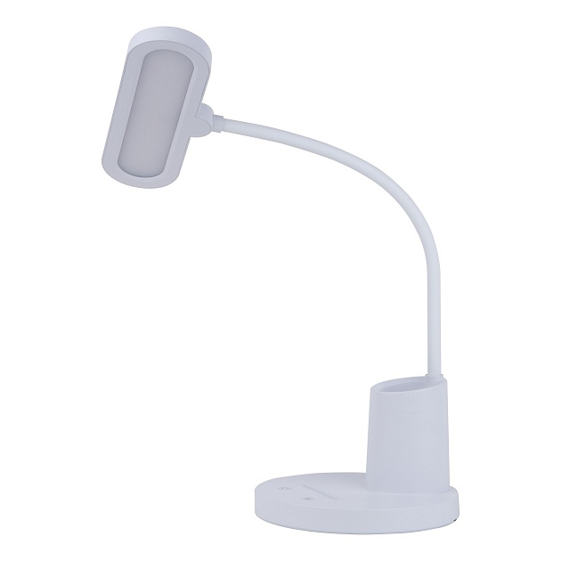 Настольная светодиодная лампа с подставкой Uniel ULM-D603 10W/3000-6000K/DIM White UL-00011097 фото 2