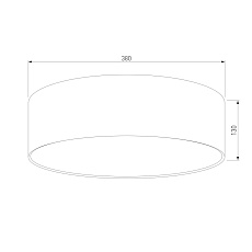 Потолочный светильник TK Lighting 3228 Rondo Kids 1