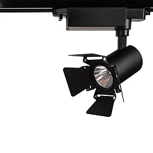 Трековый светодиодный светильник Arte Lamp FALENA A6709PL-1BK 2
