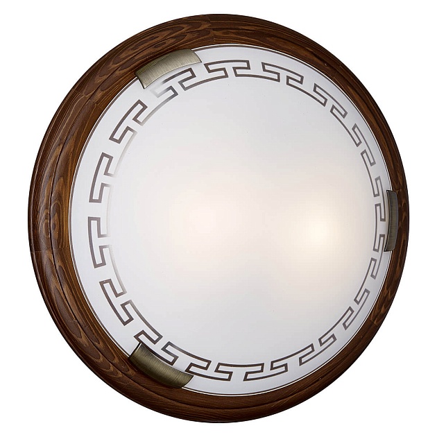 Потолочный светильник Sonex Gl-wood Greca wood 360 Фото № 1