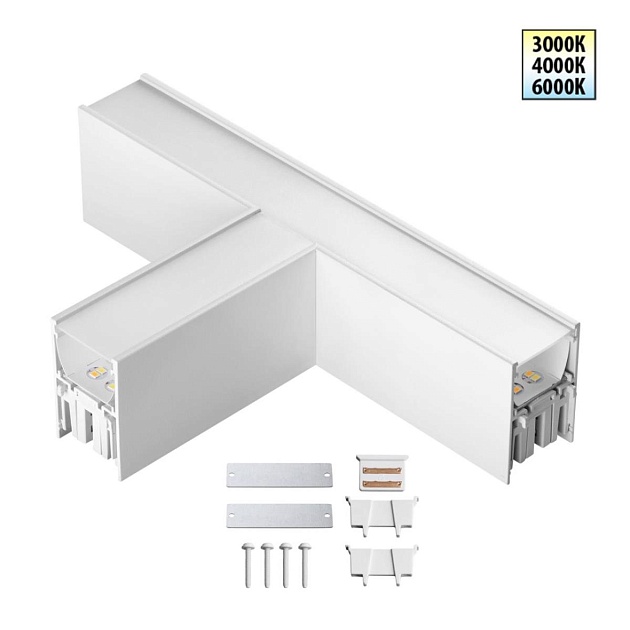 Светильник соединитель Т Novotech FATTO 359610 изображение 1 Светильник соединитель Т Novotech FATTO 359610 Фото № 1