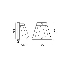 Бра Vele Luce Isabella VL4254W01 4