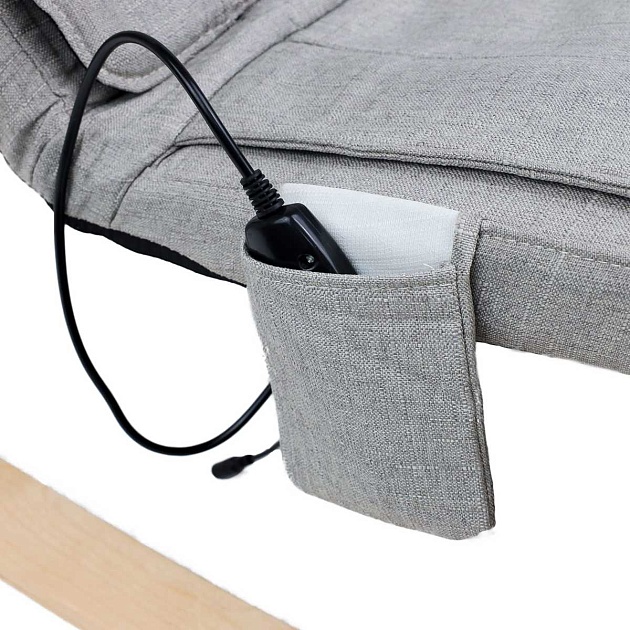 Кресло-качалка AksHome Smart бежевый ткань (лен) 80979 изображение 4 Кресло-качалка AksHome Smart бежевый ткань (лен) 80979 Фото № 4