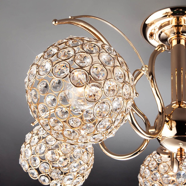 Потолочная люстра Eurosvet 7777/5 золото Фото № 3