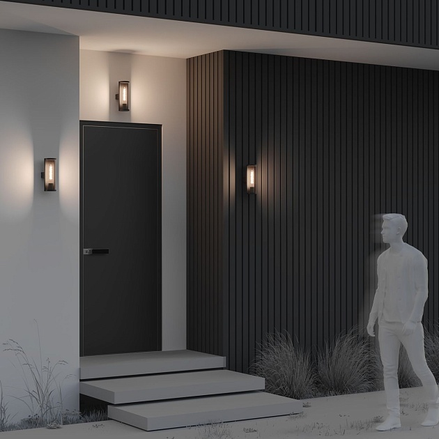 Уличный настенный светильник Maytoni Conf O451WL-01GF изображение 3 Уличный настенный светильник Maytoni Conf O451WL-01GF Фото № 3