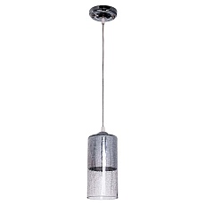 Подвесной светильник ЭкономСвет 028/1CR WT+CL