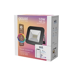 Прожектор светодиодный Gauss 10W 3550132 3