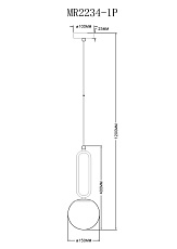 Подвесной светильник MyFar Pierre MR2234-1P 1