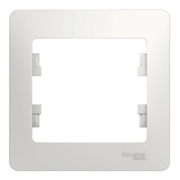 Рамка 1-постовая Systeme Electric Glossa белая GSL000101 изображение 1 Рамка 1-постовая Systeme Electric Glossa белая GSL000101 Фото № 1