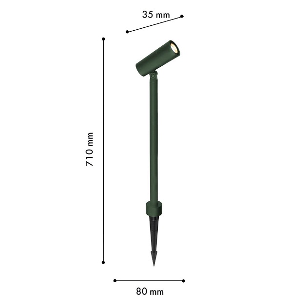 Ландшафтный светильник Favourite Micron 4811-1T изображение 2 Ландшафтный светильник Favourite Micron 4811-1T Фото № 2