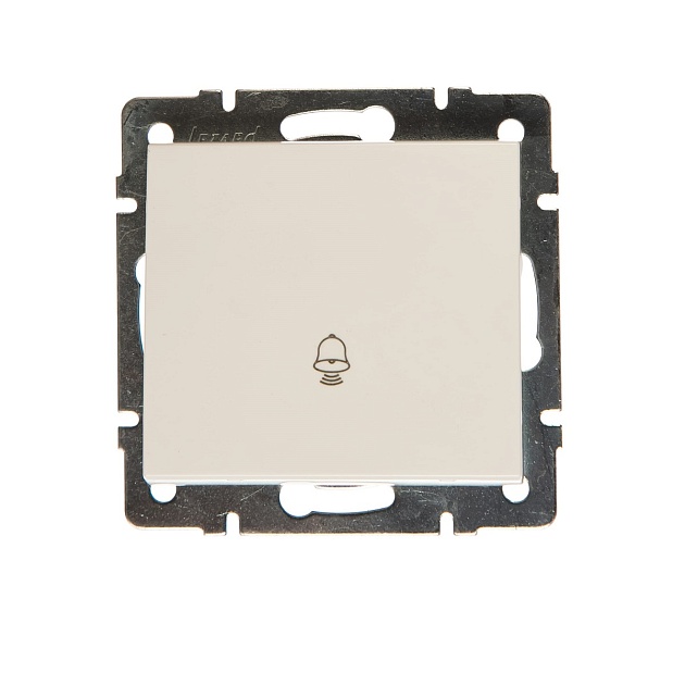 Кнопка звонка Lezard Rain белый 703-0288-103 Фото № 1