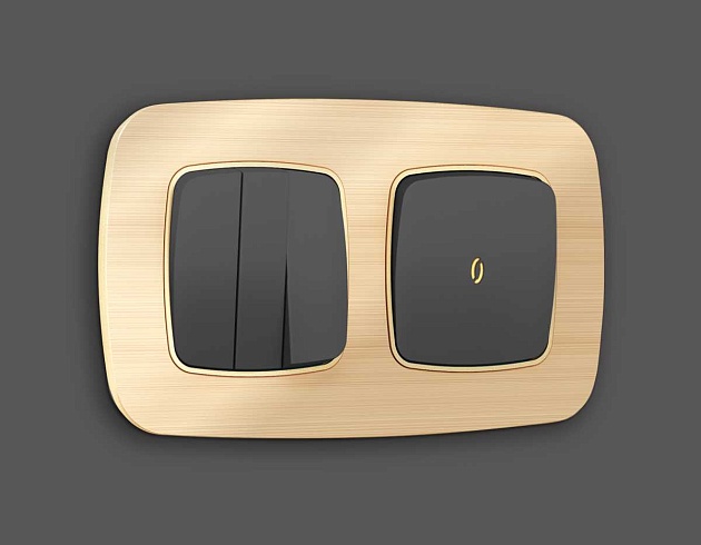 Лицевая панель выключателя AMBRELLA VOLT OP9050 Фото № 3