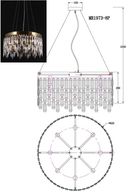 Бра MyFar David MR1972-1W изображение 2 Бра MyFar David MR1972-1W Фото № 2
