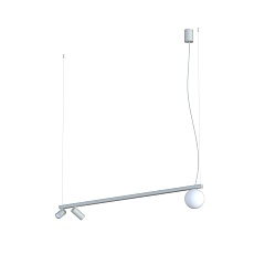 Подвесной светильник спот Nowodvorski Fourty Surface III Silk Gray 11450