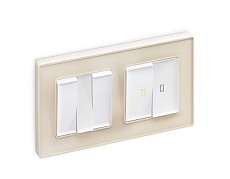 Лицевая панель выключателя AMBRELLA VOLT AP1240 2