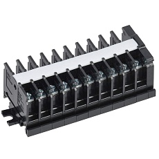 Блок зажимов наборный БЗН TK-010 1,5мм2 10А на DIN-рейку 10 пар IEK YZN43-10-001-K02