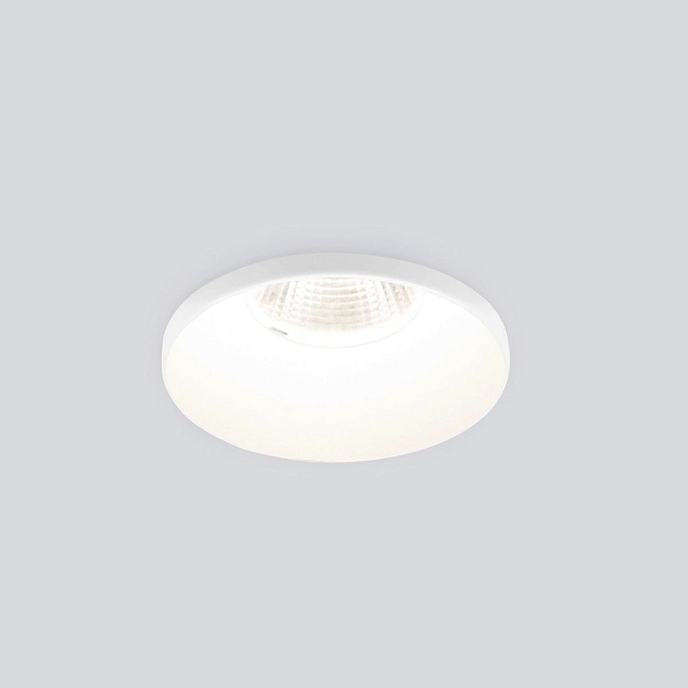 Встраиваемый светодиодный светильник Elektrostandard Nuta 25026/Led 7W 4200K WH белый a056780 фото 