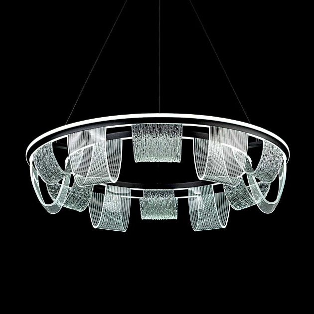 Подвесной cветильник LED4U L7706-800 BK Фото № 5