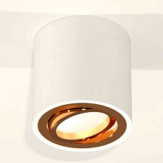 Комплект накладного светильника Ambrella light Techno Spot XS7531004 SWH/PYG белый песок/золото желтое полированное (C7531, N7004) 2
