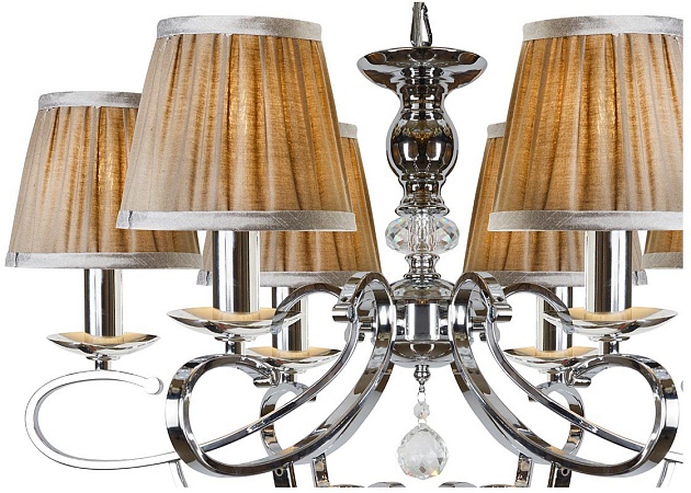 Подвесная люстра iLamp Holiday RM6116/6CR изображение 3 Подвесная люстра iLamp Holiday RM6116/6CR Фото № 3