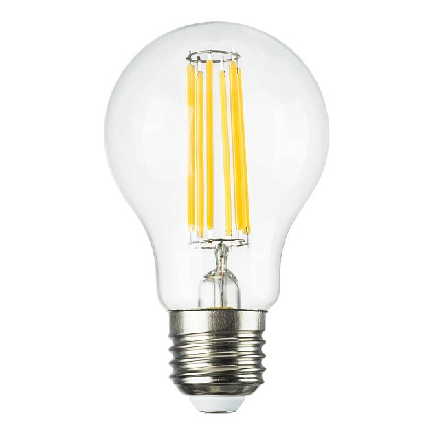 Лампа светодиодная Lightstar E27 8W 3000K полусфера прозрачная 933002 изображение 1 Лампа светодиодная Lightstar E27 8W 3000K полусфера прозрачная 933002 Фото № 1