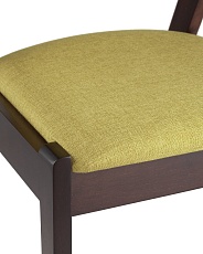 Кухонный стул Stool Group VIVA массив гевеи (эспрессо) мягкое сидение оливковое 2 шт. MH32060 BZ-13 GREEN-KOROB2 2