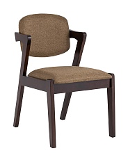 Кухонный стул Stool Group VIVA массив гевеи (эспрессо) мягкое сидение кофейное 2 шт. MH32060 BZ-1 DARK BROWN KOROB2 1