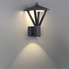Уличный настенный светодиодный светильник Odeon Light Nature Bearitz 6655/15WL 2
