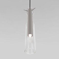 Подвесной светодиодный светильник Eurosvet Swan 50254/1 Led графит 2