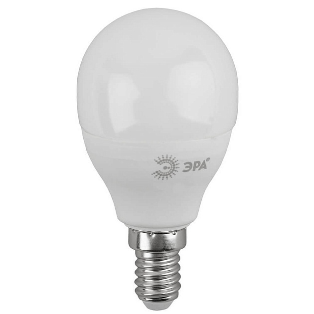 Лампа светодиодная ЭРА E14 11W 4000K матовая LED P45-11W-840-E14 Б0032988 фото 