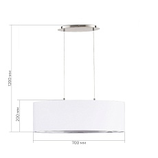 Подвесная люстра Evoluce Brescia SLE300563-03 2