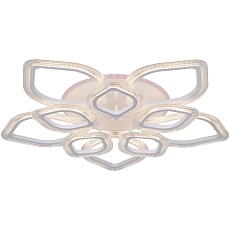 Потолочная светодиодная люстра Reluce 09827-3.3-5+5A WH (RGB) 5