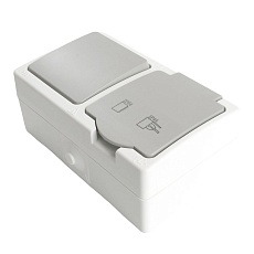 Розетка 1-местная с выключателем Stekker Велена PST16-21-54/10-211-54 49728 4