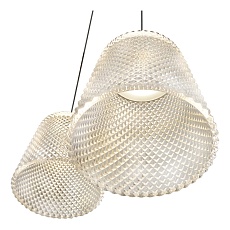 Подвесная светодиодная люстра iLedex Flora WD8007-3 CR 1