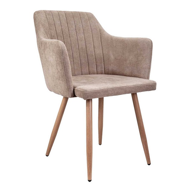 Кресло AksHome Brit бежевый, ткань 67627 Фото № 1