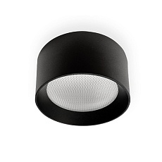 Потолочный светодиодный светильник Italline IT02-004 black 3000K