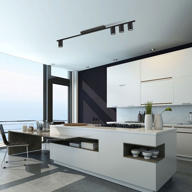 Потолочная люстра TK Lighting 4566 Logan Black Фото № 2