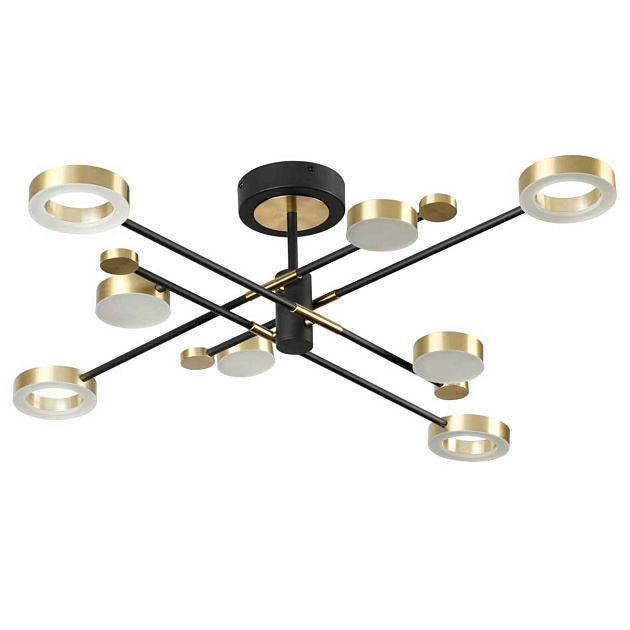 Потолочная светодиодная люстра Odeon Light Midcent Denzel 4321/63CL Фото № 1