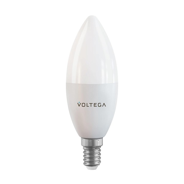 Лампа светодиодная диммируемая Voltega E14 5W 2700К матовая VG-C37E14cct-WIFI-5W 2427 фото 