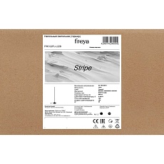 Торшер Freya Полоса / Stripe FR6122FL-L22B 4