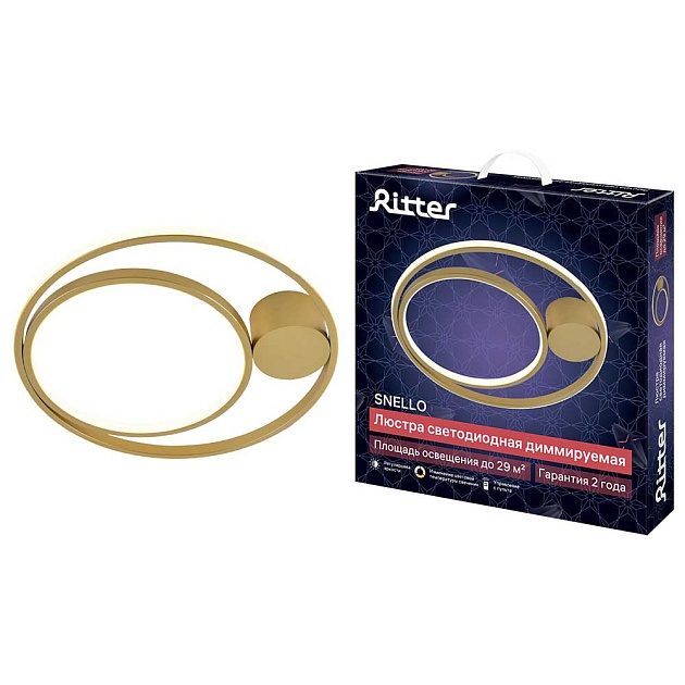 Потолочная люстра Ritter SNELLO 51625 9 изображение 1 Потолочная люстра Ritter SNELLO 51625 9 Фото № 1