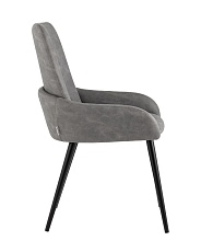 Кухонный стул Stool Group Мюнхен искуственная замша серый AV 322-K10-08 3