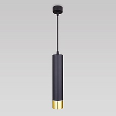 Подвесной светильник Elektrostandard DLN107 GU10 черный/золото a047734 2