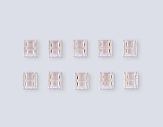 Соединитель прямой  AMBRELLA LIGHT ILLUMINATION COB 12/24V для лент 8/10mm (2 конт.) (10шт. в комплекте) GS6361 3